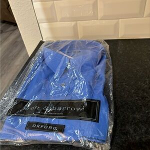 Croft & Barrow Men's Classic Blue Dress Shirt, 2XL